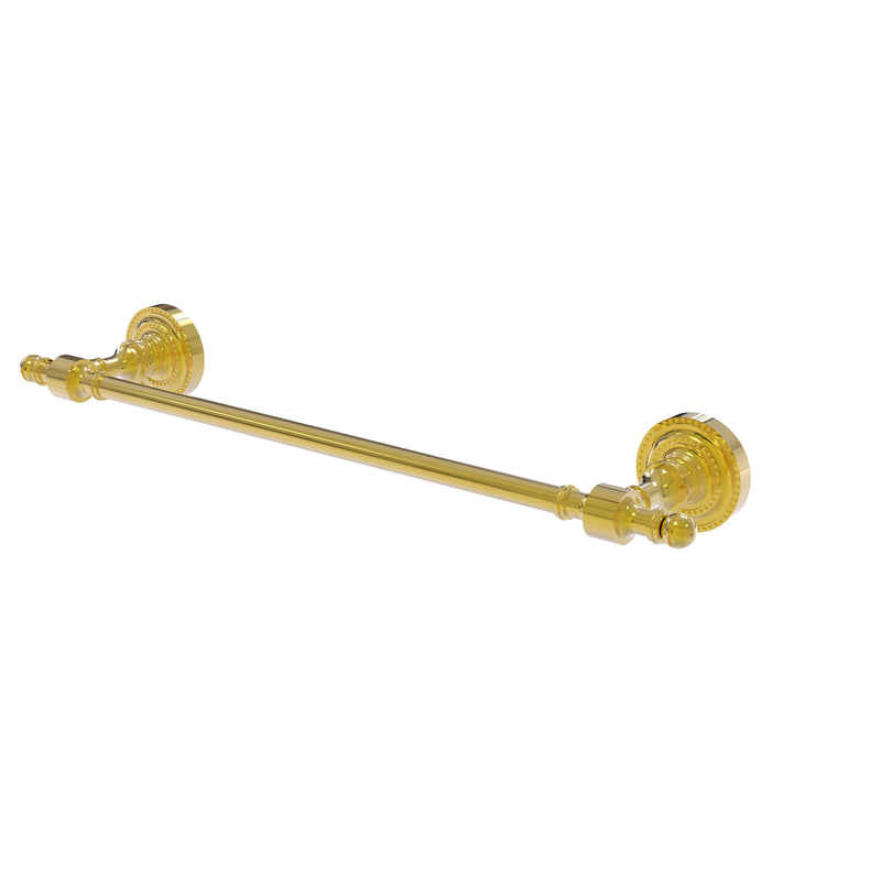 Allied Brass Retro Dot Collection 36 Inch Towel Bar RD-31-36-PB