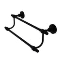 Allied Brass Retro Dot Collection 30 Inch Double Towel Bar RD-72-30-BKM