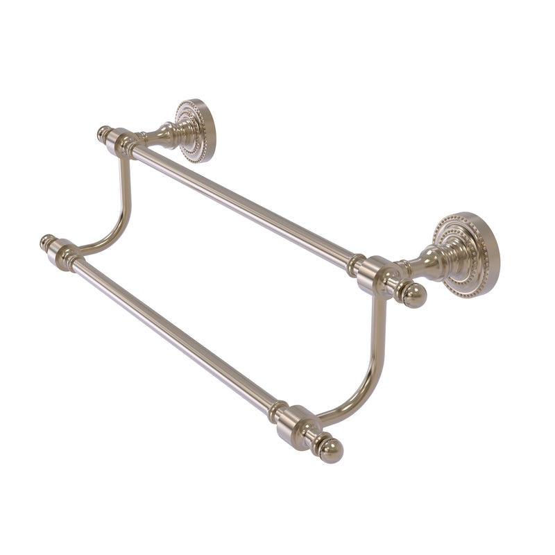 Allied Brass Retro Dot Collection 30 Inch Double Towel Bar RD-72-30-PEW