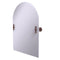 Allied Brass Frameless Arched Top Tilt Mirror with Beveled Edge RD-94-CA