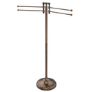 Allied Brass Towel Stand with 4 Pivoting Swing Arms RDM-8-VB