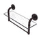 Allied Brass Remi Collection 16 Inch Glass Vanity Shelf with Integrated Towel Bar RM-1-16TB-ABZ