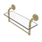 Allied Brass Remi Collection 16 Inch Glass Vanity Shelf with Integrated Towel Bar RM-1-16TB-SBR