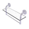 Allied Brass Remi Collection 16 Inch Glass Vanity Shelf with Integrated Towel Bar RM-1-16TB-SCH