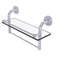 Allied Brass Remi Collection 16 Inch Gallery Glass Shelf with Towel Bar RM-1-16TB-GAL-SCH