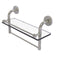 Allied Brass Remi Collection 16 Inch Gallery Glass Shelf with Towel Bar RM-1-16TB-GAL-SN