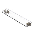 Allied Brass Remi Collection 22 Inch Glass Vanity Shelf with Beveled Edges RM-1-22-ABR