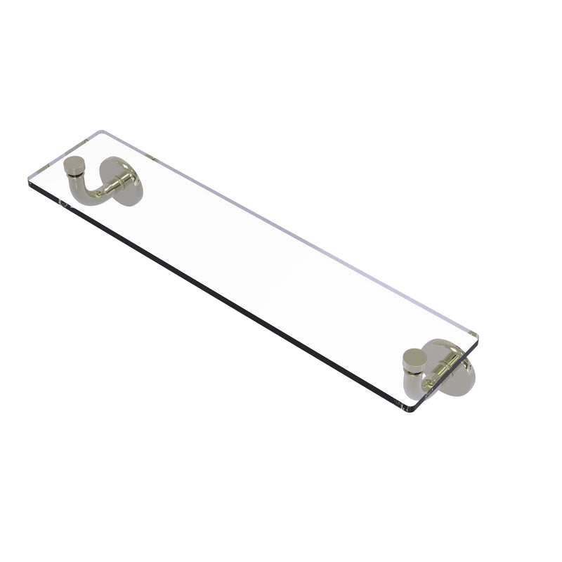 Allied Brass Remi Collection 22 Inch Glass Vanity Shelf with Beveled Edges RM-1-22-PNI