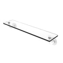 Allied Brass Remi Collection 22 Inch Glass Vanity Shelf with Beveled Edges RM-1-22-WHM