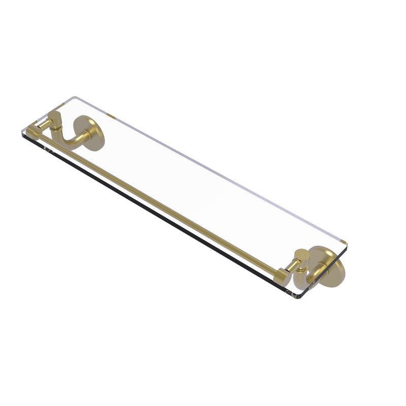 Allied Brass Remi Collection 22 Inch Glass Vanity Shelf with Gallery Rail RM-1-22-GAL-SBR