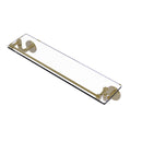 Allied Brass Remi Collection 22 Inch Glass Vanity Shelf with Gallery Rail RM-1-22-GAL-UNL