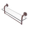 Allied Brass Remi Collection 22 Inch Glass Vanity Shelf with Integrated Towel Bar RM-1-22TB-CA