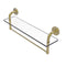 Allied Brass Remi Collection 22 Inch Glass Vanity Shelf with Integrated Towel Bar RM-1-22TB-SBR