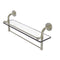 Allied Brass Remi Collection 22 Inch Gallery Glass Shelf with Towel Bar RM-1-22TB-GAL-PNI