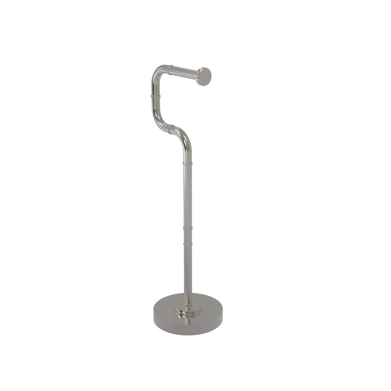Allied Brass Remi Collection Free Standing Euro Style Toilet Tissue Stand RM-25U-SN