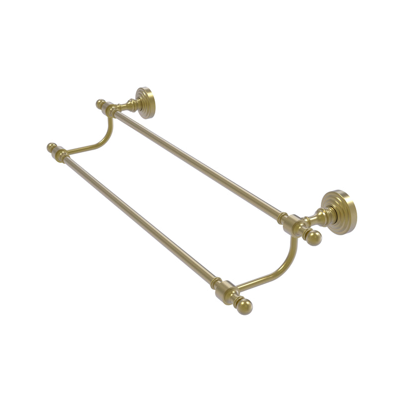 Allied Brass Retro Wave Collection 18 Inch Double Towel Bar RW-72-18-SBR