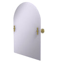 Allied Brass Frameless Arched Top Tilt Mirror with Beveled Edge RW-94-SBR