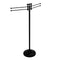 Allied Brass Towel Stand with 4 Pivoting Swing Arms RWM-8-BKM