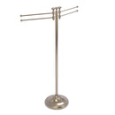 Allied Brass Towel Stand with 4 Pivoting Swing Arms RWM-8-PEW