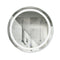 Krugg Icon Round 24" X 24" LED Bathroom Mirror with Dimmer and Defogger Round Lighted Vanity Mirror ICON2424R