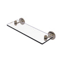 Allied Brass South Beach Collection 16 Inch Glass Vanity Shelf with Beveled Edges SB-1-16-PEW