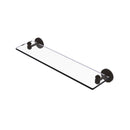 Allied Brass South Beach Collection 22 Inch Glass Vanity Shelf with Beveled Edges SB-1-22-ORB