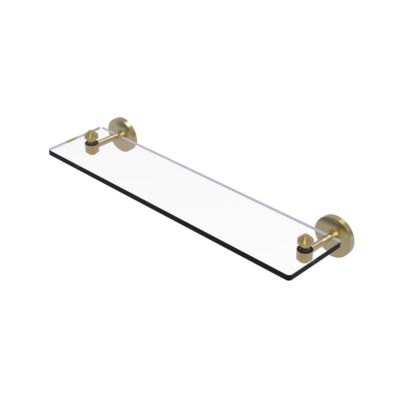 Allied Brass South Beach Collection 22 Inch Glass Vanity Shelf with Beveled Edges SB-1-22-SBR