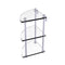 Allied Brass Southbeach Collection Three Tier Corner Glass Shelf SB-6-SCH