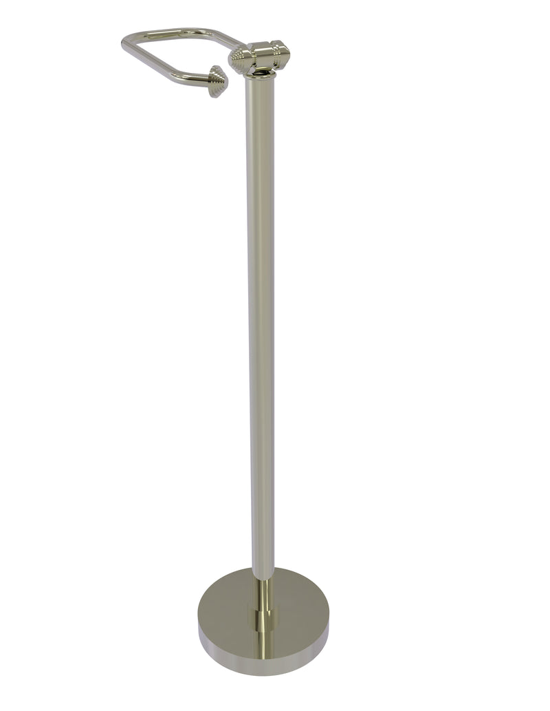 Allied Brass Southbeach Collection Free Standing Toilet Tissue Holder SB-74-PNI
