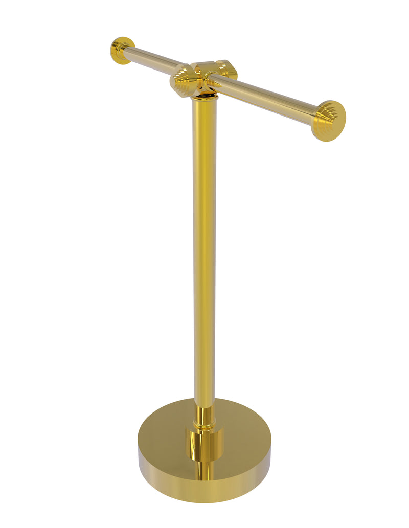 Allied Brass Southbeach Collection Vanity Top 2 Arm Guest Towel Holder SB-82-PB