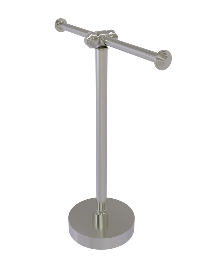 Allied Brass Southbeach Collection Vanity Top 2 Arm Guest Towel Holder SB-82-SN