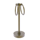 Allied Brass Southbeach Collection Vanity Top 2 Towel Ring Guest Towel Holder SB-83-ABR