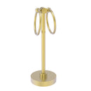 Allied Brass Southbeach Collection Vanity Top 2 Towel Ring Guest Towel Holder SB-83-SBR