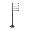 Allied Brass Southbeach Collection Free Standing 4 Pivoting Swing Arm Towel Stand SB-84-ABZ