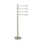 Allied Brass Southbeach Collection Free Standing 4 Pivoting Swing Arm Towel Stand SB-84-PNI