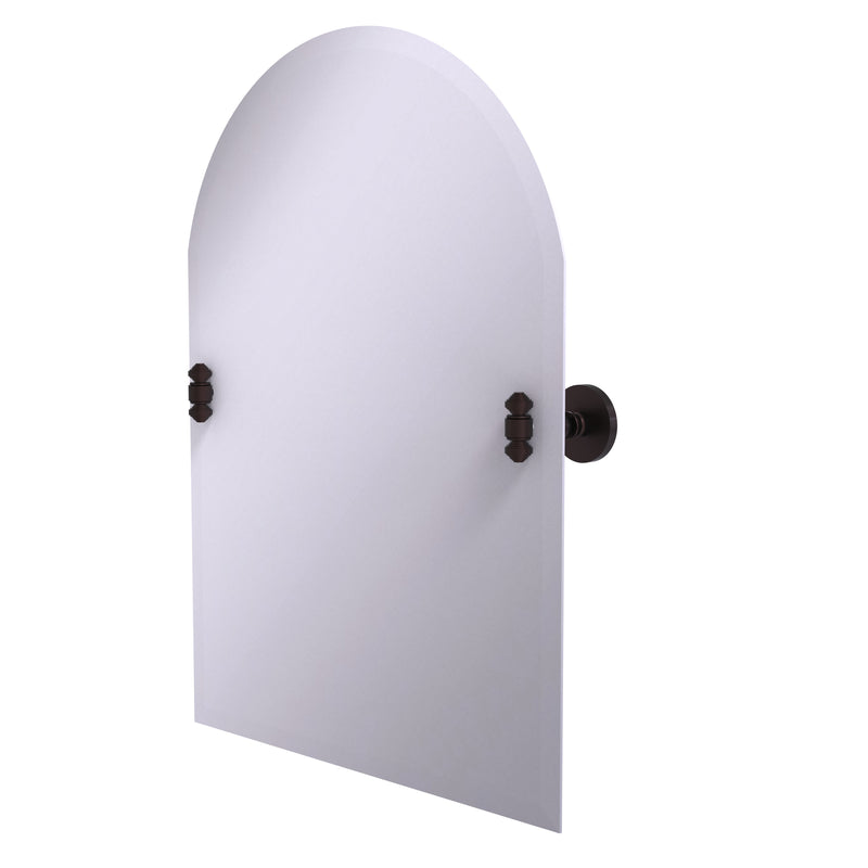 Allied Brass Frameless Arched Top Tilt Mirror with Beveled Edge SB-94-ABZ