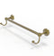 Allied Brass Sag Harbor Collection 18 Inch Towel Bar with Integrated Hooks SG-41-18-HK-UNL