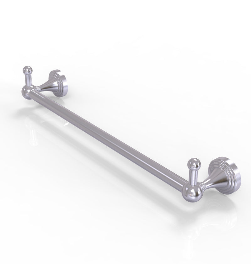 Allied Brass Sag Harbor Collection 18 Inch Towel Bar with Integrated Hooks SG-41-18-PEG-SCH