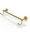 Allied Brass Sag Harbor Collection 24 Inch Towel Bar with Integrated Hooks SG-41-24-HK-PB