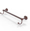 Allied Brass Sag Harbor Collection 30 Inch Towel Bar with Integrated Hooks SG-41-30-HK-CA