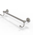 Allied Brass Sag Harbor Collection 30 Inch Towel Bar with Integrated Hooks SG-41-30-HK-SN