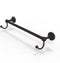 Allied Brass Sag Harbor Collection 30 Inch Towel Bar with Integrated Hooks SG-41-30-HK-VB