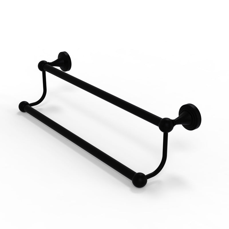 Allied Brass Sag Harbor Collection 24 Inch Double Towel Bar SG-72-24-BKM