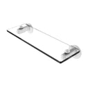 Allied Brass Soho Collection 16 Inch Glass Vanity Shelf with Beveled Edges SH-1-16-WHM