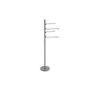 Allied Brass Soho Collection Free Standing 4 Pivoting Swing Arm Towel Stand SH-84-GYM