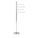 Allied Brass Soho Collection Free Standing 4 Pivoting Swing Arm Towel Stand SH-84-PC