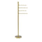Allied Brass Soho Collection Free Standing 4 Pivoting Swing Arm Towel Stand SH-84-SBR