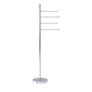Allied Brass Soho Collection Free Standing 4 Pivoting Swing Arm Towel Stand SH-84-SCH