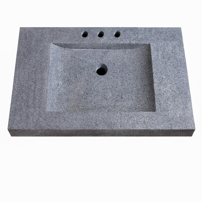 Avanity 33 inch Stone Integrated Sink Top SIT33DG
