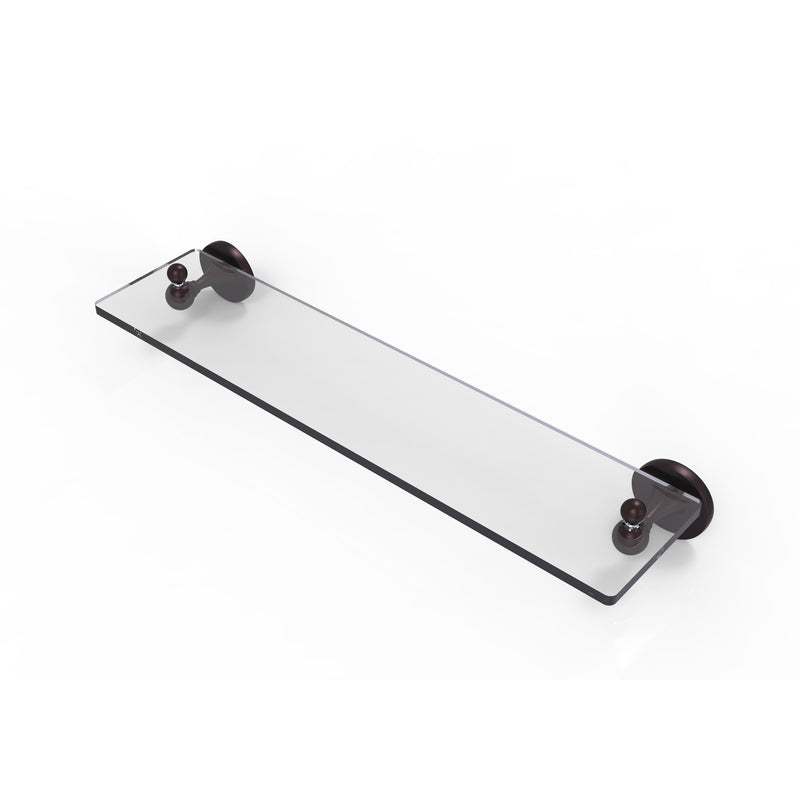 Allied Brass Shadwell Collection 22 Inch Glass Vanity Shelf with Beveled Edges SL-1-22-ABZ